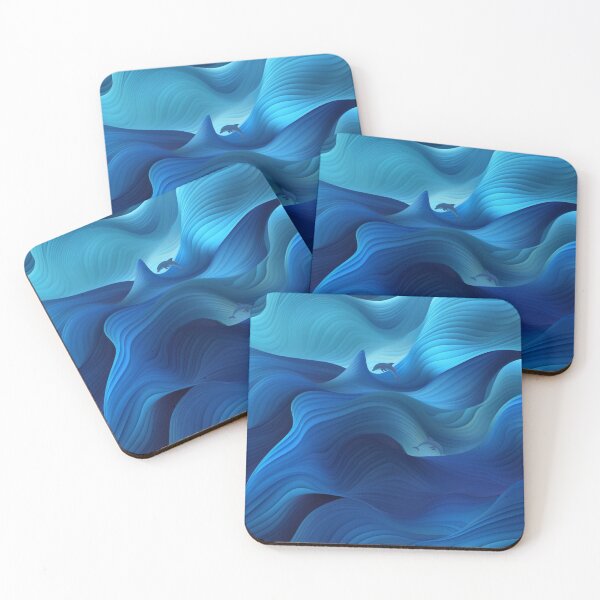 Item preview, Dolphins at play designed and sold by BeHappyGoLucky.