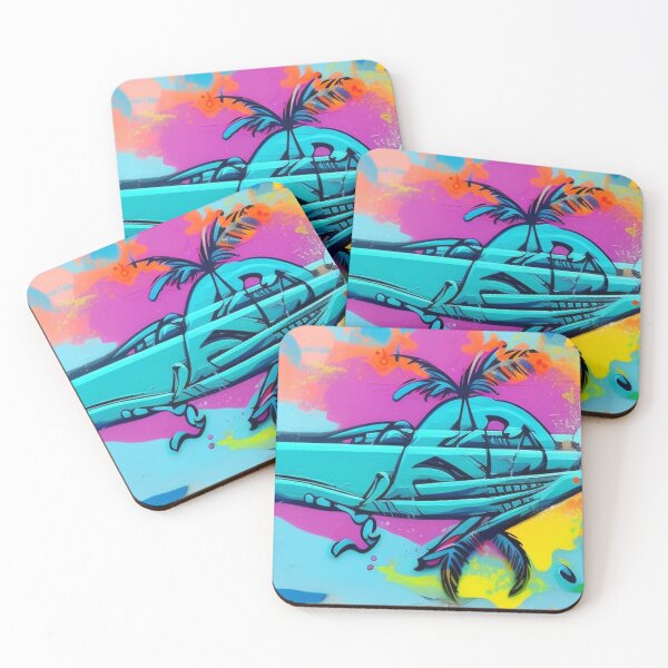 Item preview, Psychedelic Tropical Beach designed and sold by DTEH.