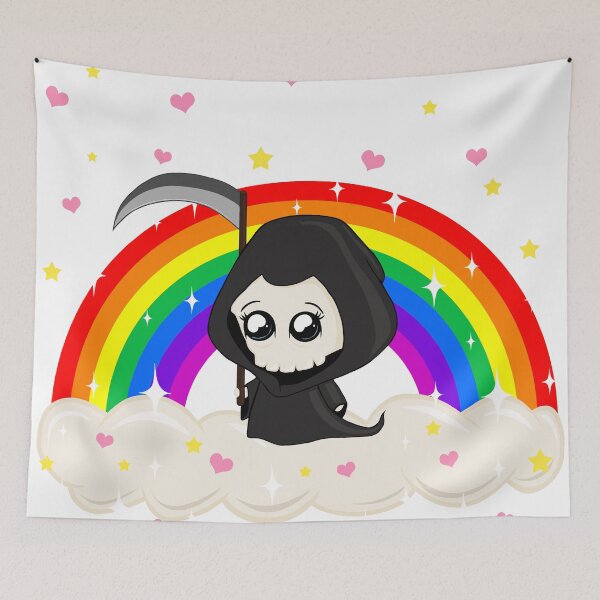 Item preview, Cute Grim Reaper designed and sold by ValentinaHramov.