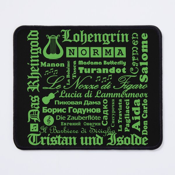 Item preview, Opera Collage Green designed and sold by i-cottagedesign.