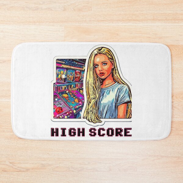 Item preview, HIGH SCORE: 90's ARCADE GIRL designed and sold by Takin-Thepiss.