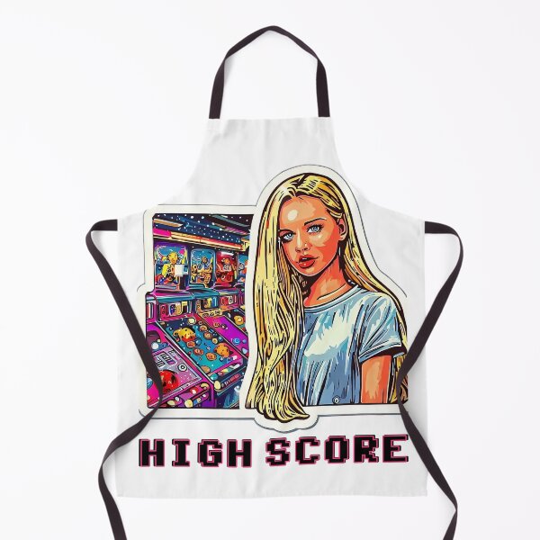 Item preview, HIGH SCORE: 90's ARCADE GIRL designed and sold by Takin-Thepiss.