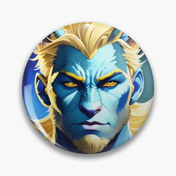 Item preview, Sexy Blue Gold Werewolf Man designed and sold by Erika V..