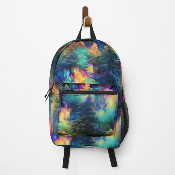 Item preview, Rainbow Fog Forest - Mystical Nature designed and sold by TileTango.