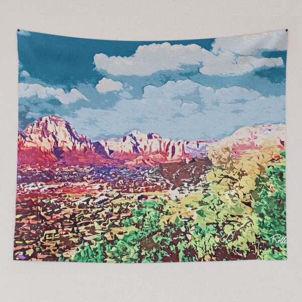 Item preview, SEDONA FROM ABOVE designed and sold by ArtbyRolleen.