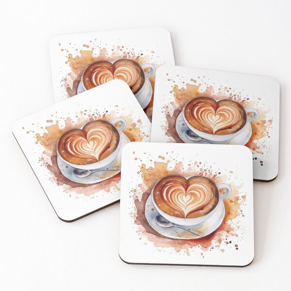 Item preview, CoffeeHearts designed and sold by DrakiceyArt.