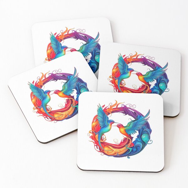 Item preview, multi color hummingbird designed and sold by jerbiz.