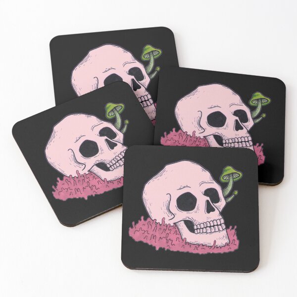 Item preview, Pink Forest Skull designed and sold by Mvcias.