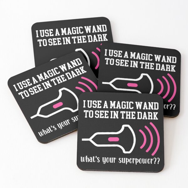 Item preview, I use a magic wand to see in the dark - ultrasound superpower designed and sold by EvergreenWhimsy.