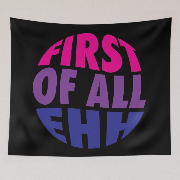 Item preview, Hank Green Bisexual Pride Flag "First of all, ehh" designed and sold by Britney Campbell.