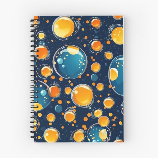 Item preview, "Dreamy Bubbles: Exploring a World of Colors in a Blue Ocean" designed and sold by SBD-Shop.