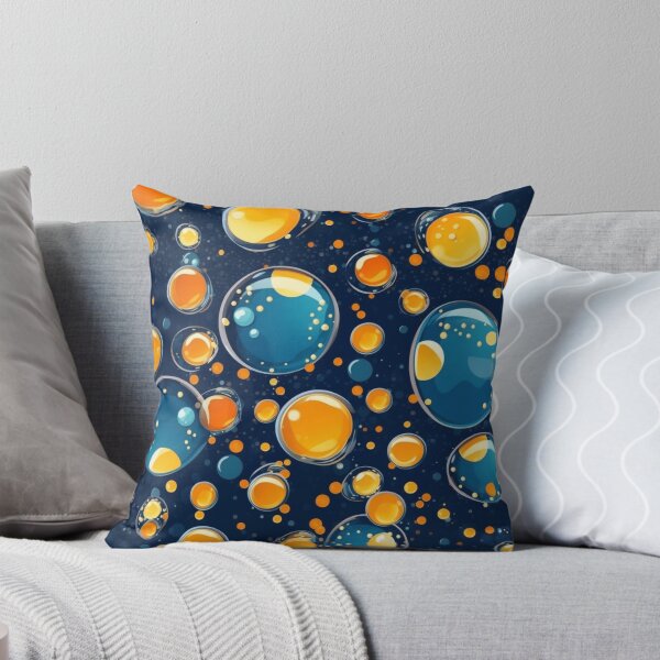 Item preview, "Dreamy Bubbles: Exploring a World of Colors in a Blue Ocean" designed and sold by SBD-Shop.