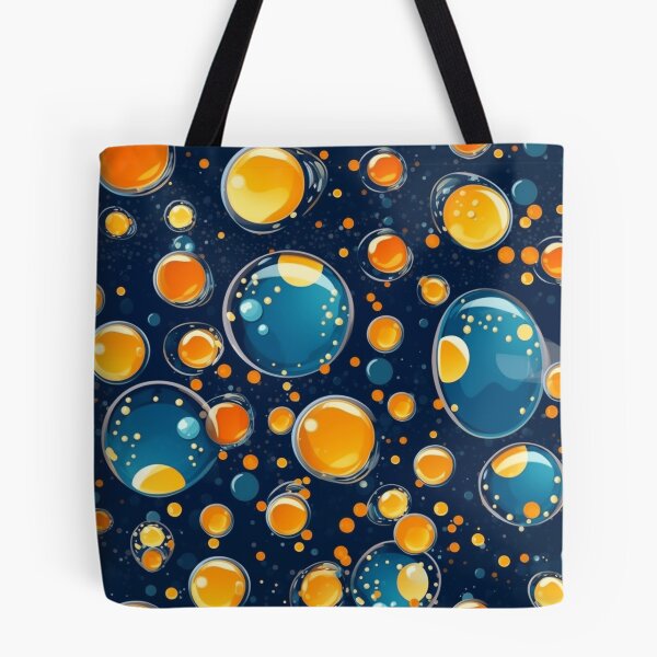 Item preview, "Dreamy Bubbles: Exploring a World of Colors in a Blue Ocean" designed and sold by SBD-Shop.