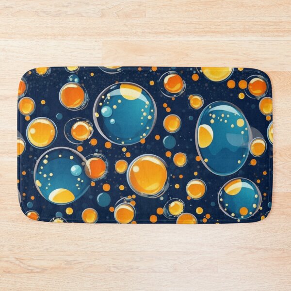 Item preview, "Dreamy Bubbles: Exploring a World of Colors in a Blue Ocean" designed and sold by SBD-Shop.