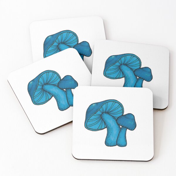 Item preview, Blue Twin Mushroom designed and sold by Mvcias.