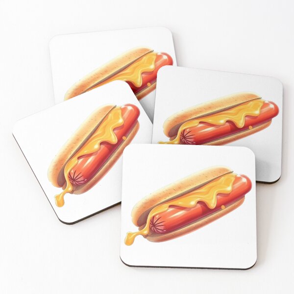 Item preview, Mustard Hot-dog designed and sold by NaloAI.