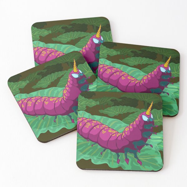 Item preview, Horned Caterpillar designed and sold by Dwigglypuff.