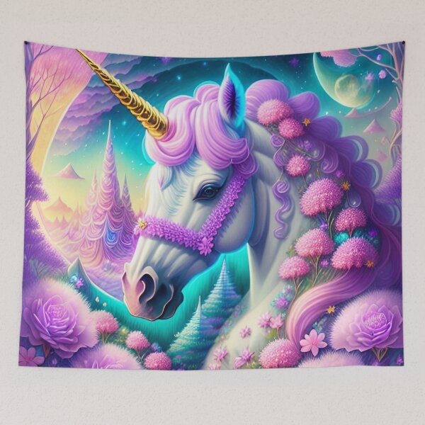 Item preview, Fairytale Unicorn Digital designed and sold by purplesensation.