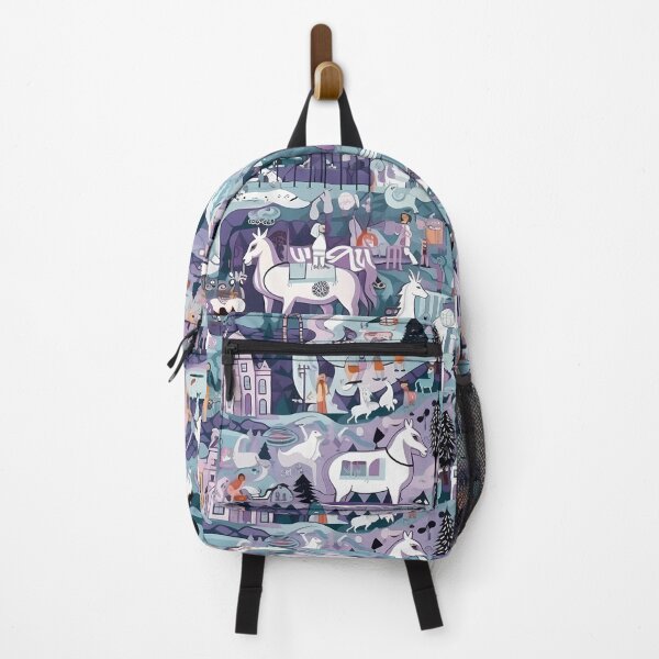 Item preview, Fantastical Horse Wallpaper - Whimsical Creatures in a Magical Setting designed and sold by TileTango.