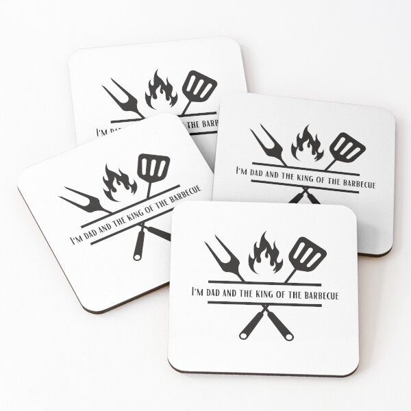 Item preview, Dad the king of the barbecue designed and sold by tinytwist.