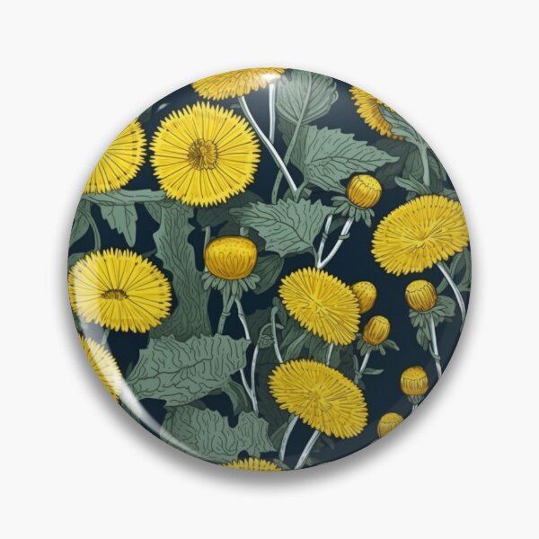 Item preview, Yellow floral pattern  designed and sold by florallover444.