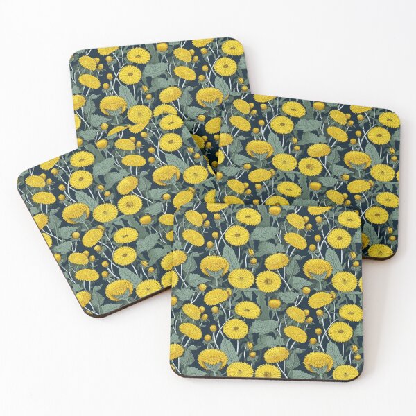 Item preview, Yellow floral pattern  designed and sold by florallover444.