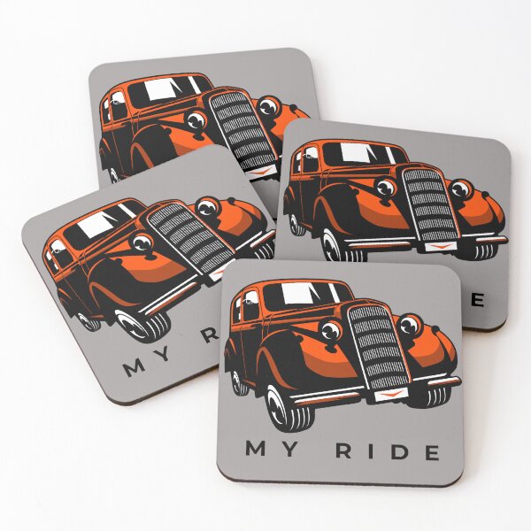 Item preview, RED ANTIQUE RIDE designed and sold by CoopClothing.
