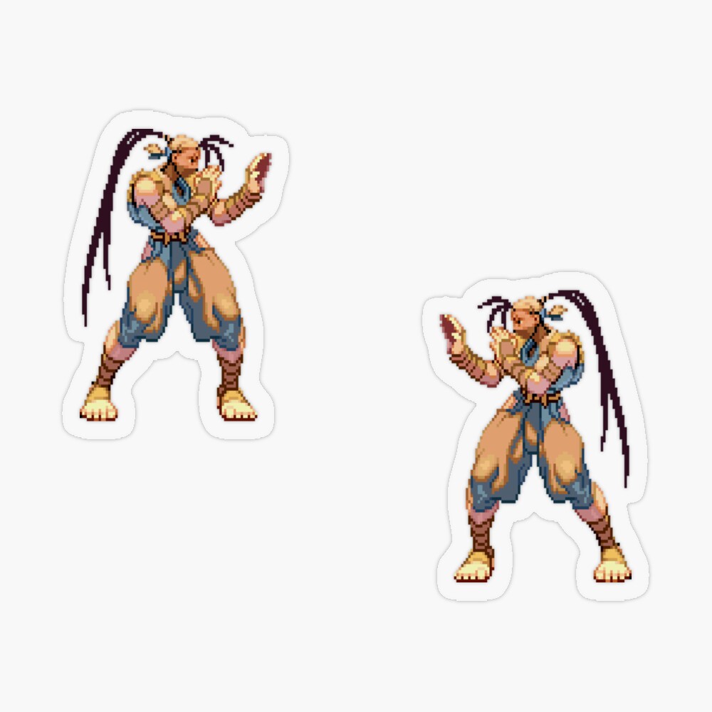 Ryu Fighting Stance SF3 Magnet for Sale by ropified