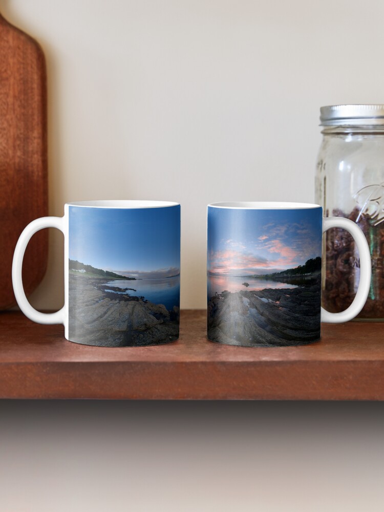 Alternate view of Dusk Shoreline near Moville, Donegal (Rectangular) Mug
