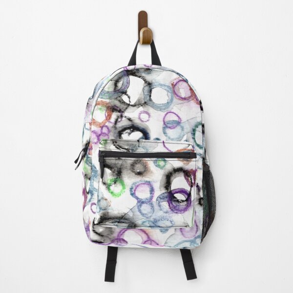 Item preview, Multicolored Watercolor Circles designed and sold by LiszaB.