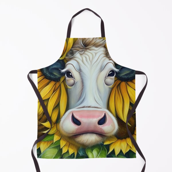 Item preview, Adorable Country Sunflower Cow  Digital designed and sold by purplesensation.