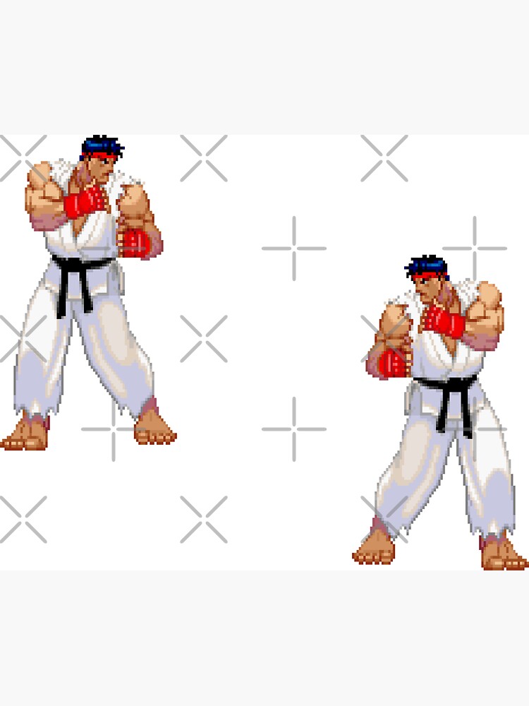 Ryu Fighting Stance SF3 Magnet for Sale by ropified