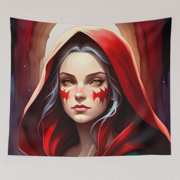 Item preview, Scarlet Red Riding Hood Woman designed and sold by Erika V..