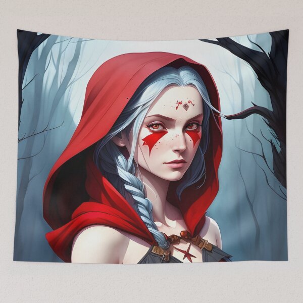 Item preview, Scarlet Red Riding Hood Woman designed and sold by Erika V..