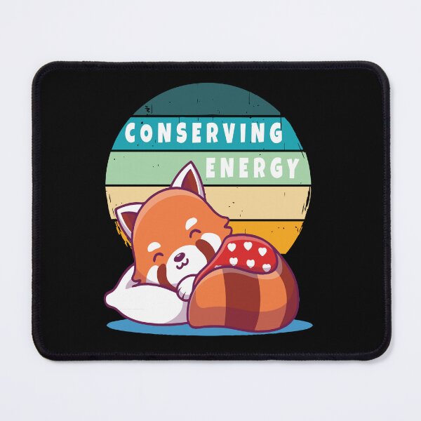 Item preview, Red Panda Conserving Energy designed and sold by alw951.