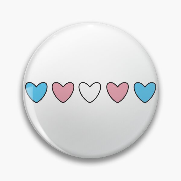 Item preview, Cute Transgender Pride Hearts designed and sold by therighttee1.