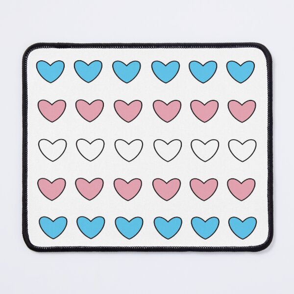 Item preview, Cute Transgender Pride Hearts designed and sold by therighttee1.
