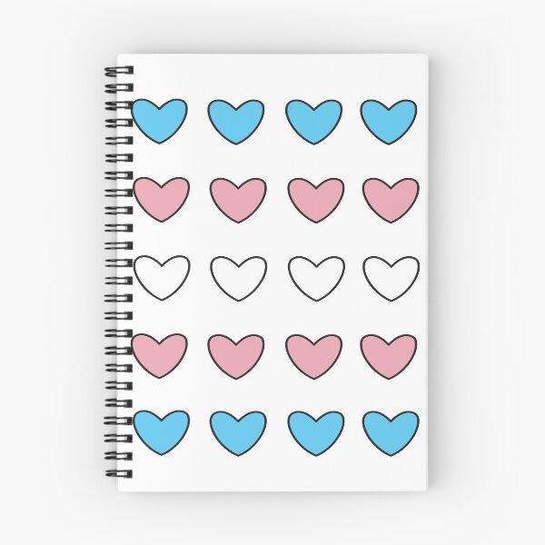 Item preview, Cute Transgender Pride Hearts designed and sold by therighttee1.