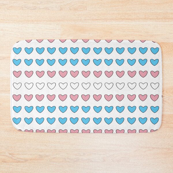 Item preview, Cute Transgender Pride Hearts designed and sold by therighttee1.