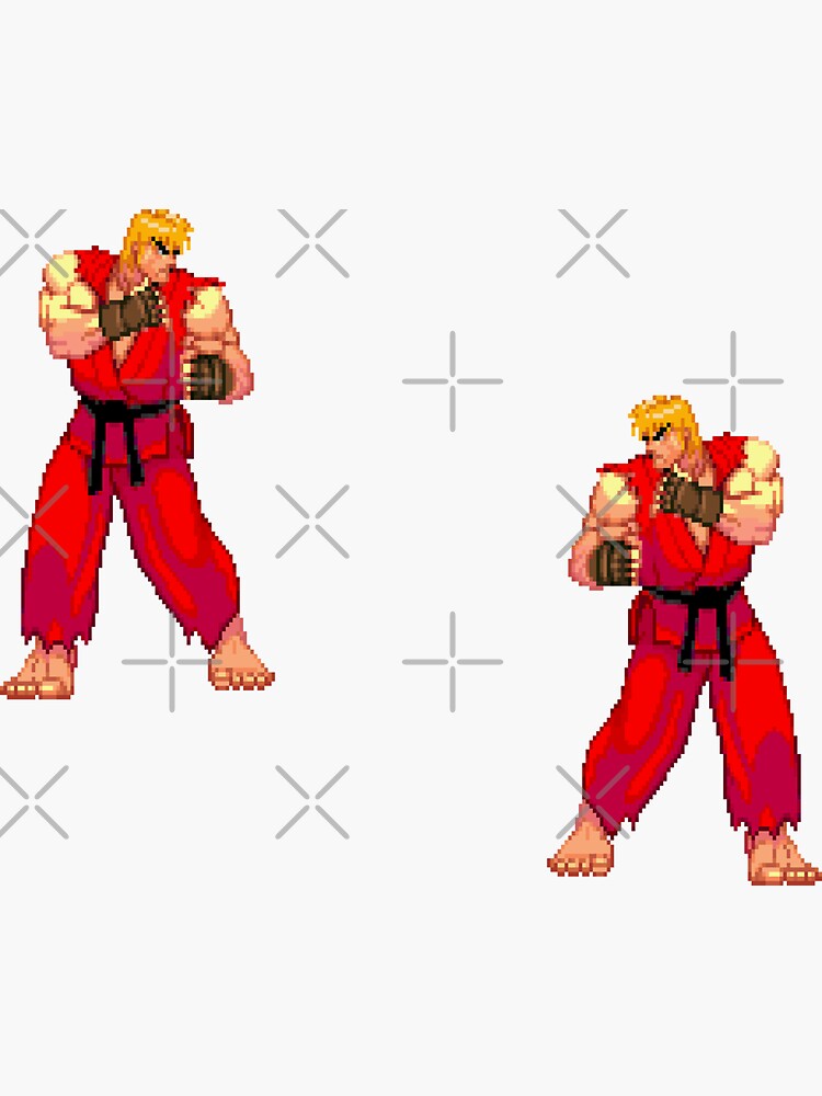 Ryu Fighting Stance SF3 Magnet for Sale by ropified