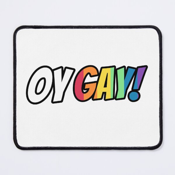 Item preview, Oy Gay! Pride designed and sold by neshamadesigns.