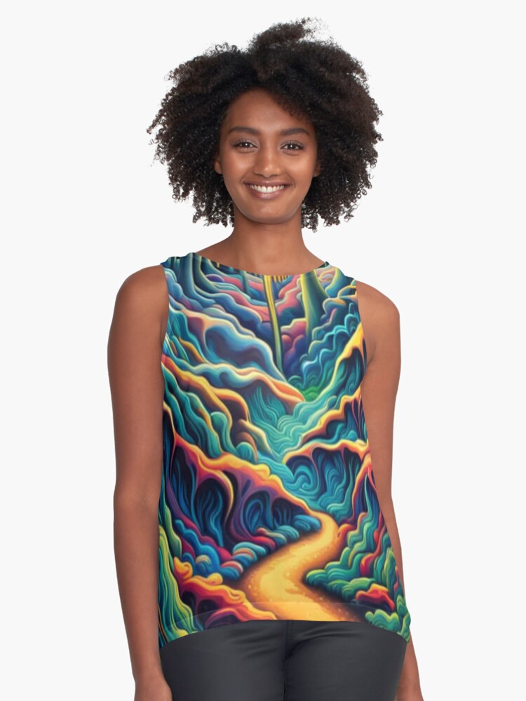 Item preview, Sleeveless Top designed and sold by EpicFoxArt.