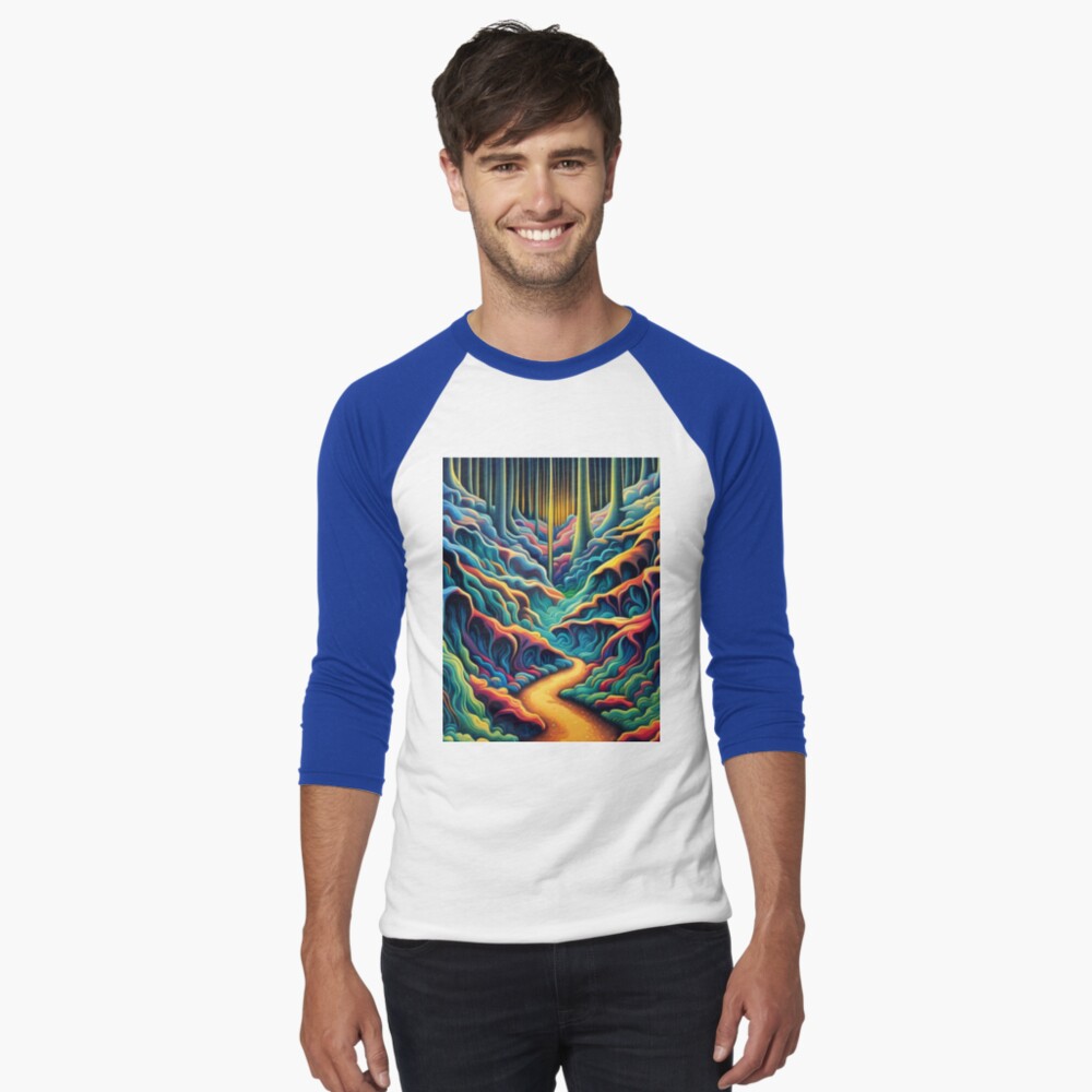Item preview, Baseball ¾ Sleeve T-Shirt designed and sold by EpicFoxArt.