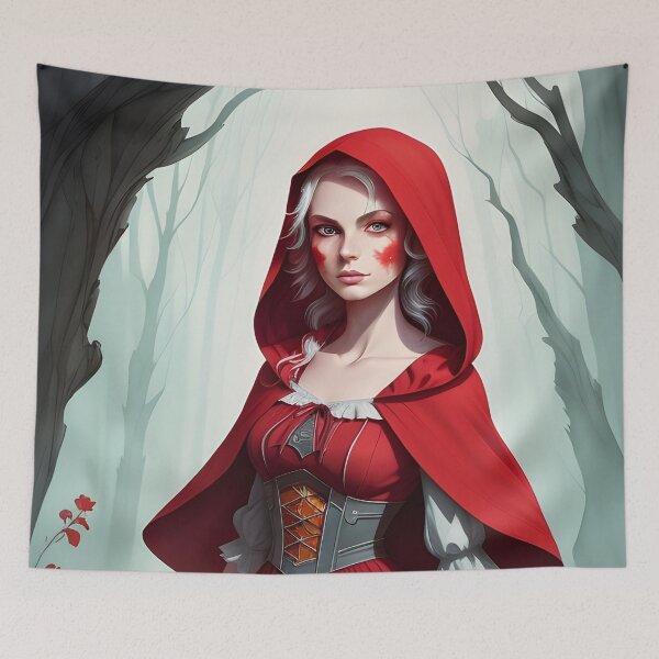Item preview, Scarlet Red Riding Hood Woman designed and sold by Erika V..