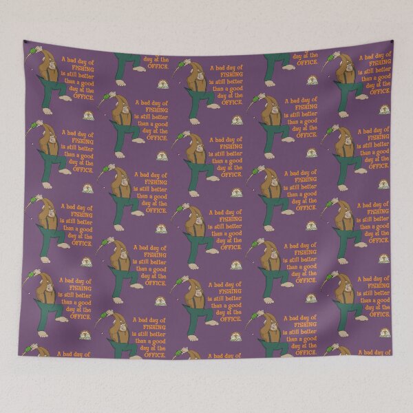 Item preview, Sasquatch and a bad day fishing. designed and sold by LethalChicken.