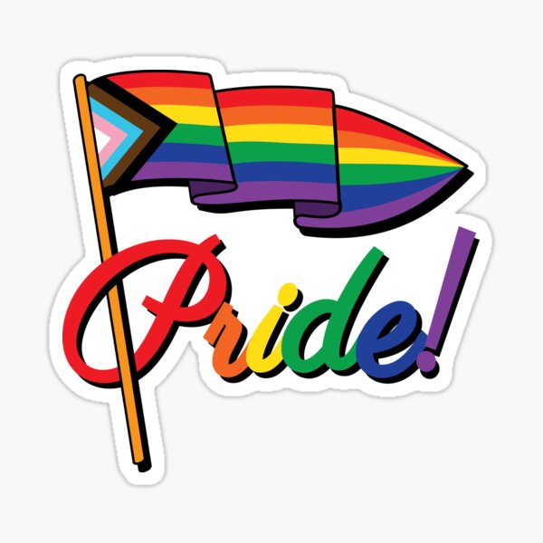 Item preview, Progress Flag - Pride - Support yourself and those you love! designed and sold by Chele Martines.