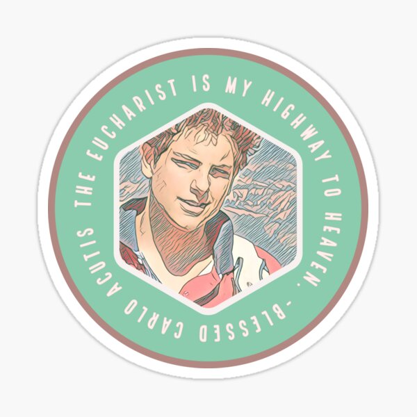 Item preview, Blessed Carlo Acutis - The Eucharist is my Highway to Heaven designed and sold by Ksolom01.
