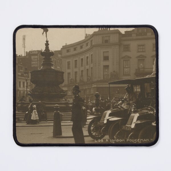 Item preview, London Policeman Postcard - 1909 - Directing Traffic Near Westminster designed and sold by PoxShops.