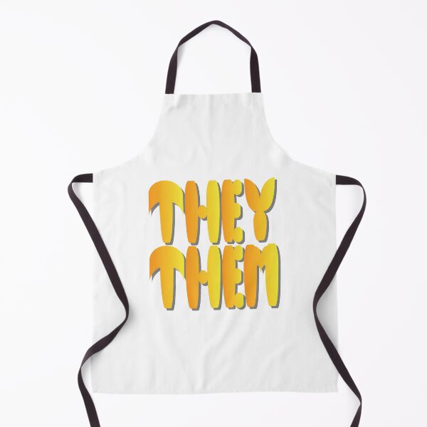 Item preview, They/Them Pronouns- Support yourself and those you love! designed and sold by Chele Martines.