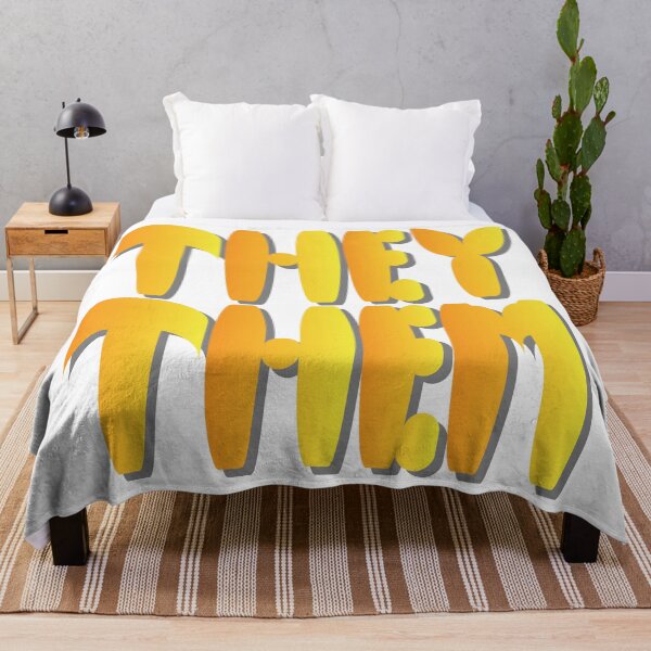 Item preview, They/Them Pronouns- Support yourself and those you love! designed and sold by Chele Martines.